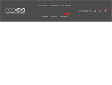 Tablet Screenshot of ecovida.cl